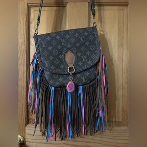 LV Fringe Purse (FAUX)